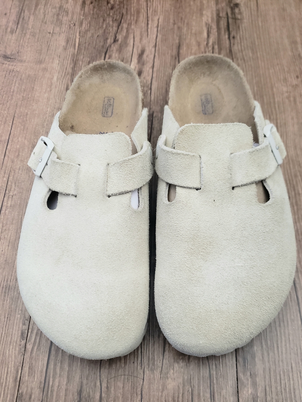 Birkenstock Boston Suede Clogs